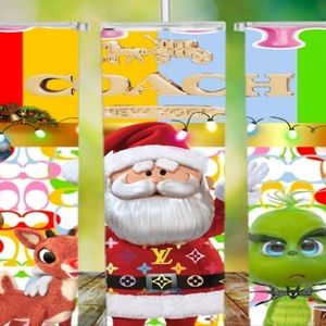 Christmas party tumbler